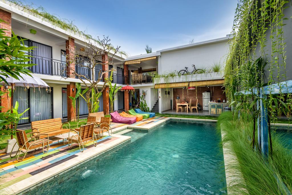 Base Guest House Canggu Exterior foto
