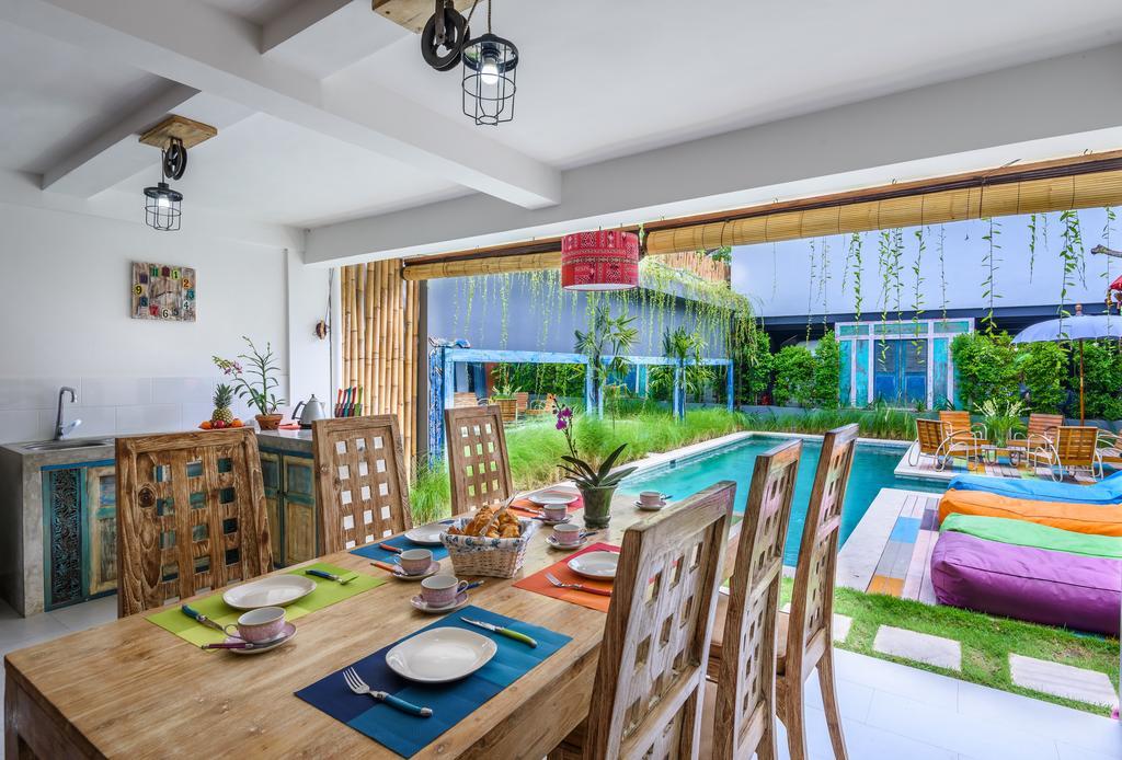 Base Guest House Canggu Exterior foto